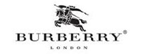 A logo of a horse and rider on a sign, indicating the brand name  Burberry London .