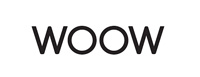 The image shows a logo with the word 'WOW' in bold, capital letters, accompanied by a graphic element that resembles an abstract smiley face.