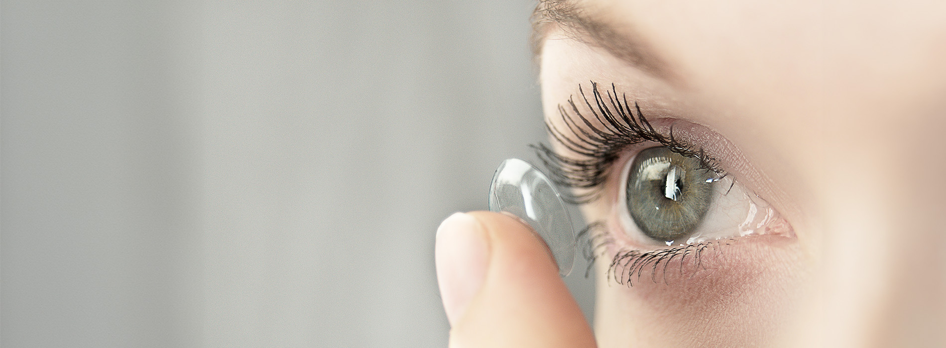 The image shows a close-up of a person s eye, with the eyelashes visible and a clear focus on the eye, likely taken from a mirror or similar reflective surface.