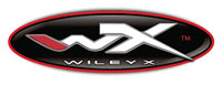 The image is a logo with the text 'WXS' prominently displayed, featuring stylized lettering and a graphic element that resembles a shield or crest.